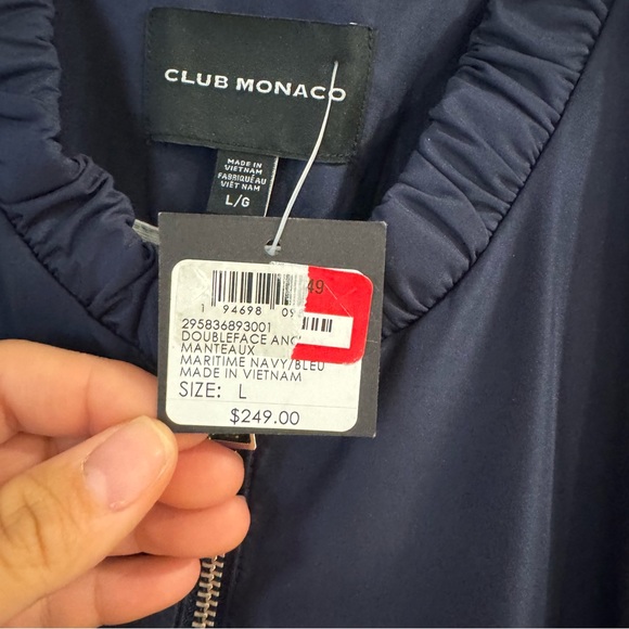 {Club Monacco} Double-Face Anorak Jacket - Picture 7 of 11